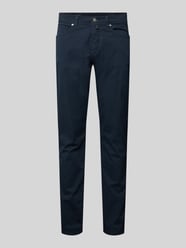 Spodnie o kroju regular fit z wpuszczanymi kieszeniami model 'Lyon' od Pierre Cardin - 19