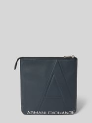 Handtasche mit Label-Detail Modell 'Pilot' von ARMANI EXCHANGE Blau - 15