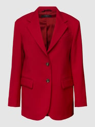 Blazer mit Reverskragen Modell 'FUTURA' von Weekend Max Mara Bordeaux - 47