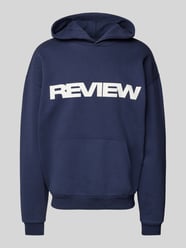 Hoodie mit Kapuze von REVIEW Blau - 37