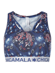 Bustier met racerback van Chicamala Blauw / turquoise - 2