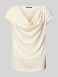 T-shirt z lejącym dekoltem od Zero - 39