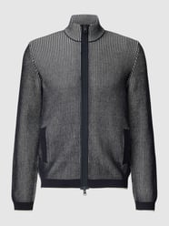 Strickjacke mit Zopfmuster Modell 'Fabio' von Cinque Blau - 39
