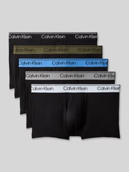 Obcisłe bokserki z elastycznym paskiem z logo w zestawie 5 szt. od Calvin Klein Underwear - 44