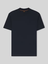 Regular Fit T-Shirt aus reiner Baumwolle Modell 'TE_INTERLOCK' von BOSS Orange - 47