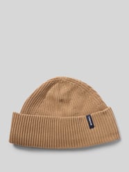 Beanie met labeldetail van MCNEAL Beige - 24