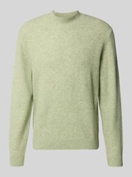 Sweter z dzianiny o kroju loose fit z dodatkiem wełny od MCNEAL - 22