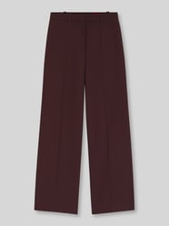Stoffen broek met persplooien van HUGO Bordeaux - 29