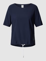 Bluzka z tunelem model ‘UTTA’ od Sportalm Niebieski - 12