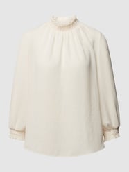 Blouse met plooien van Marc Cain Wit - 47