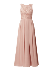Abendkleid aus Spitze und Chiffon von Laona Rosa - 34