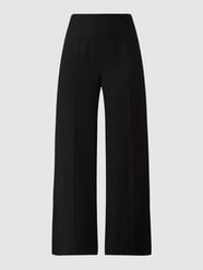 Wide leg comfortbroek met ritszakken - Marc O'Polo X P&C* - exclusief bij ons  van Marc O'Polo Grijs / zwart - 37
