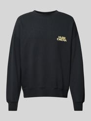 Sweatshirt mit Label-Print Modell 'Dargentix' von HUGO Schwarz - 8