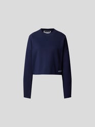 Sweatshirt im cropped Design von ROTATE BIRGER CHRISTENSEN Blau / Türkis - 5
