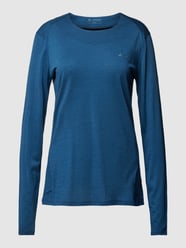 Longsleeve aus Wolle mit Rundhalsausschnitt von VAUDE Blau - 9