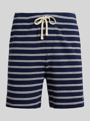 Regular Fit Shorts aus Baumwoll-Mix mit Lochmuster-Streifen von Polo Ralph Lauren - 8