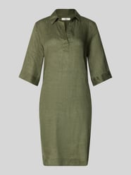 Knielanges Leinenkleid Modell 'DERRY' von 0039 Italy - 26