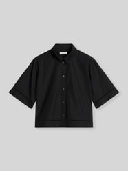 Regular Fit Kurzarmbluse aus reiner Baumwolle mit Lochstickerei von Marc O'Polo - 33