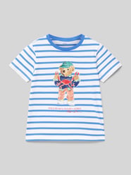 T-Shirt mit Label-Print von Polo Ralph Lauren Kids - 10