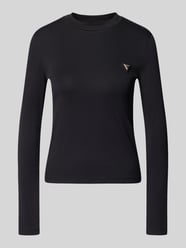 Longsleeve met labeldetail model 'SONIA' van GUESS Activewear - 6
