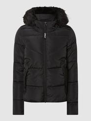 Gewatteerd jack, model 'Monica' van Only Grijs / zwart - 38