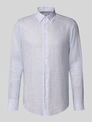 Regular Fit Leinenhemd mit Button-Down-Kragen von Christian Berg Men - 2