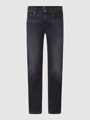 Tapered Fit Jeans mit Stretch-Anteil  von 7 For All Mankind Grau / Schwarz - 21