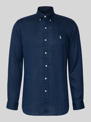 Koszula casualowa o kroju regular fit z czystego lnu od Polo Ralph Lauren - 5