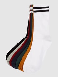 Socken mit Stretch-Anteil im 7er-Pack von URBAN CLASSICS Rot - 30
