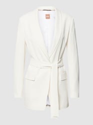 Blazer met strikceintuur van BOSS - 2