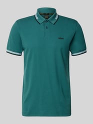 Slim fit poloshirt van puur katoen model 'PAUL' van BOSS Green - 16