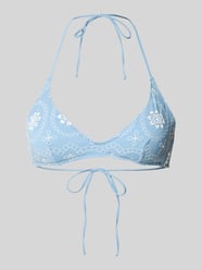Góra od bikini z haftami i wiązaniem model 'HESPERA' od MC2 Saint Barth - 31