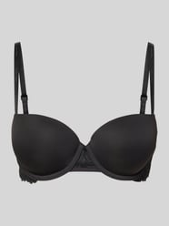 BH mit Spitzenbesatz von Calvin Klein Underwear Schwarz - 3