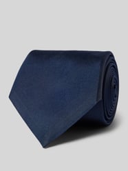 Krawatte mit Label-Patch von BOSS Blau - 36