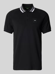 Regular Fit Poloshirt mit Label-Badge Modell 'Paddy' von BOSS Green - 34