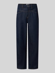 Straight Fit Jeans mit Knopfverschluss von COMMA - 29