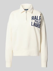 Sweatshirt met labelprint en ritssluiting van Polo Ralph Lauren - 7