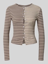 Langarmshirt mit durchgehender Knopfleiste von DAISY STREET - 4