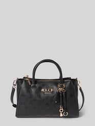 Handtas met all-over reliëflogo model 'Anise' van GUESS - 39