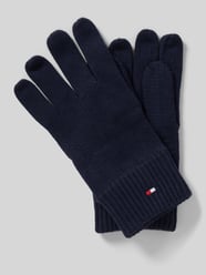 Handschoenen van een mix van katoen en kasjmier van Tommy Hilfiger - 5
