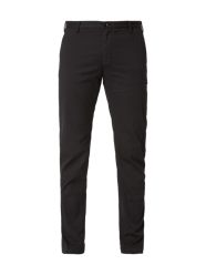 Slim Fit Chino mit Stretch-Anteil von BOSS Schwarz - 24