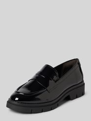 Loafers mit profilierter Sohle von Tamaris Schwarz - 12