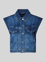 Jeansweste mit Brusttaschen von BOSS Orange - 48