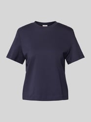 Regular fit T-shirt met ronde hals en kraag van s.Oliver RED LABEL - 34