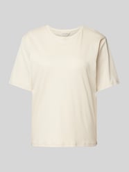 T-Shirt mit Rundhalsausschnitt Modell 'Melea' von MSCH Copenhagen Beige - 11