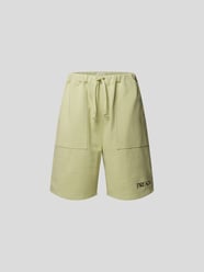 Sweatshorts mit Label-Stitching von Preach Grün - 44