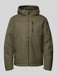 Jacke mit Label-Patch Modell 'STRATOR' von PME Legend Grün - 13