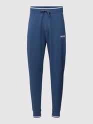 Sweatpants met steekzakken opzij van BOSS Blauw - 28