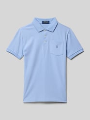 Koszulka polo o kroju regular fit z kieszenią na piersi od Polo Ralph Lauren Teens - 44