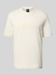 t-shirt z logo i okrągłym dekoltem od Armani Exchange - 7